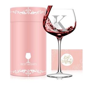 Monogrammed-G Wine Glass